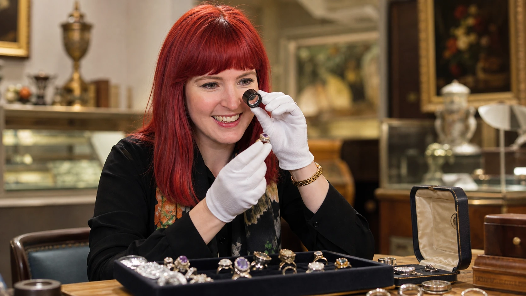 Jewellery and gemmology became her speciality - izzie balmer partner