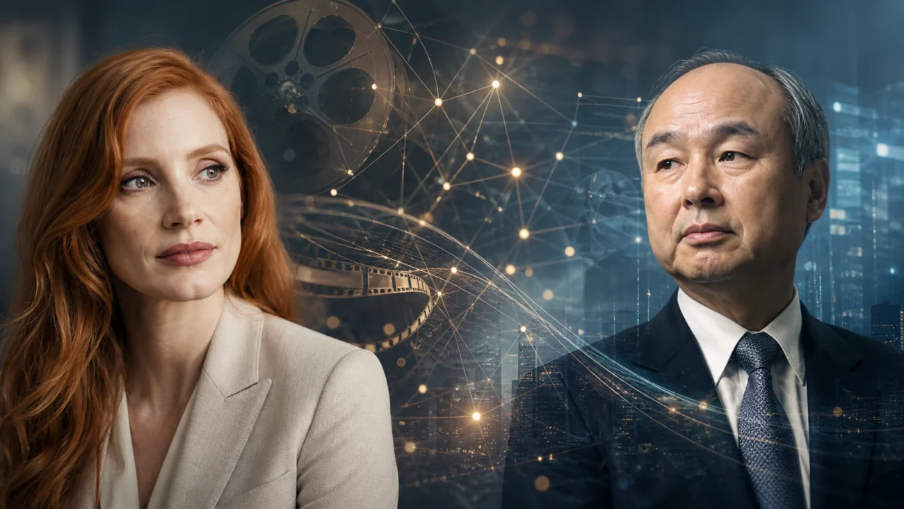 jessica chastain and masayoshi son