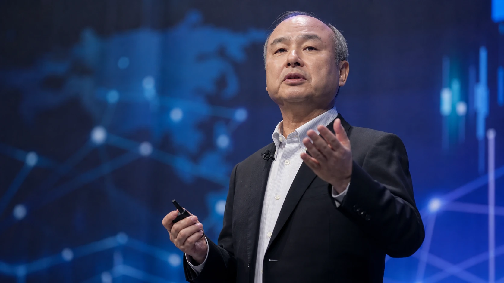 Arm, the Vision Fund, and High-Risk Investing - jessica chastain and masayoshi son