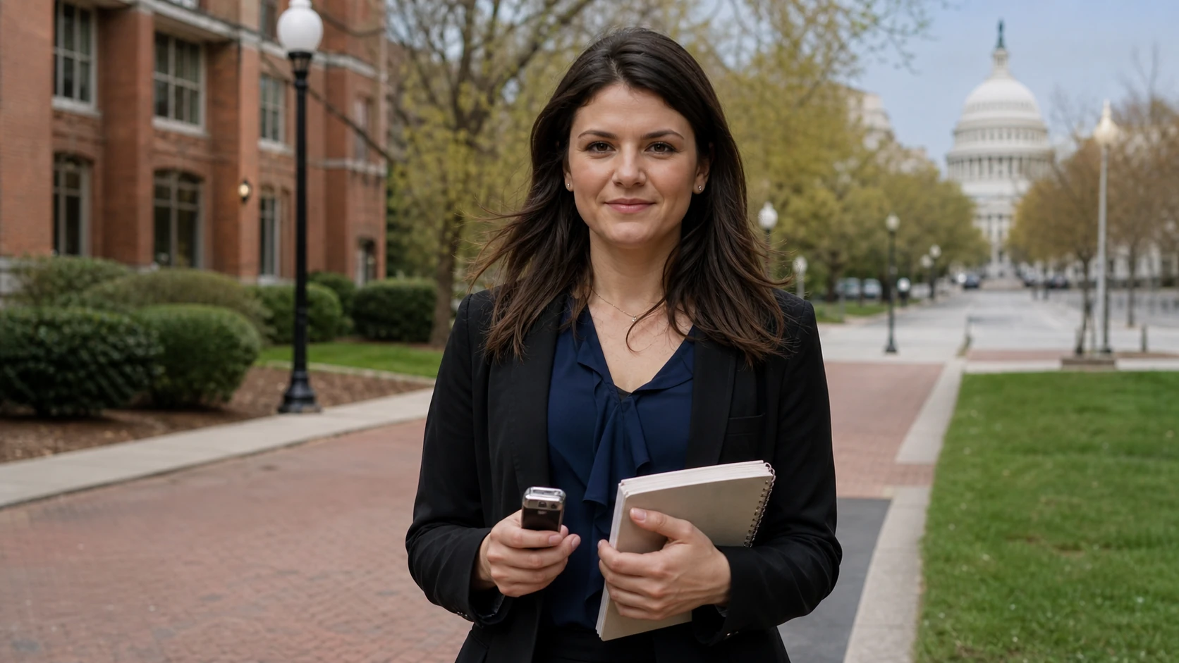 From Long Island to political journalism - mychael schnell husband